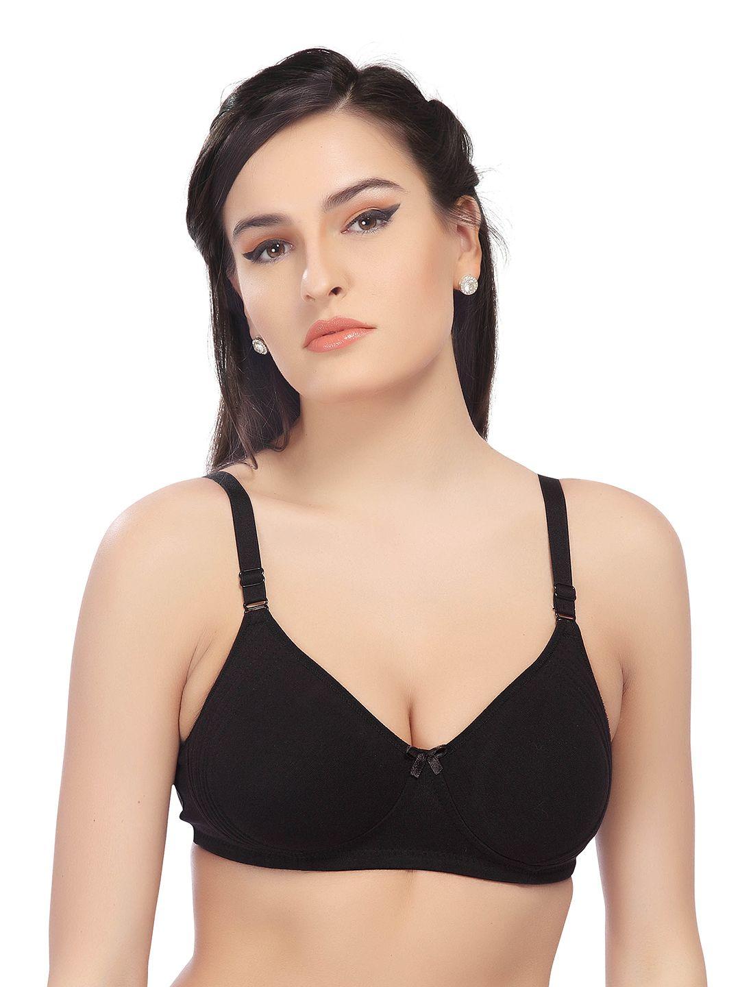 lady love black full-coverage bra llbr8057