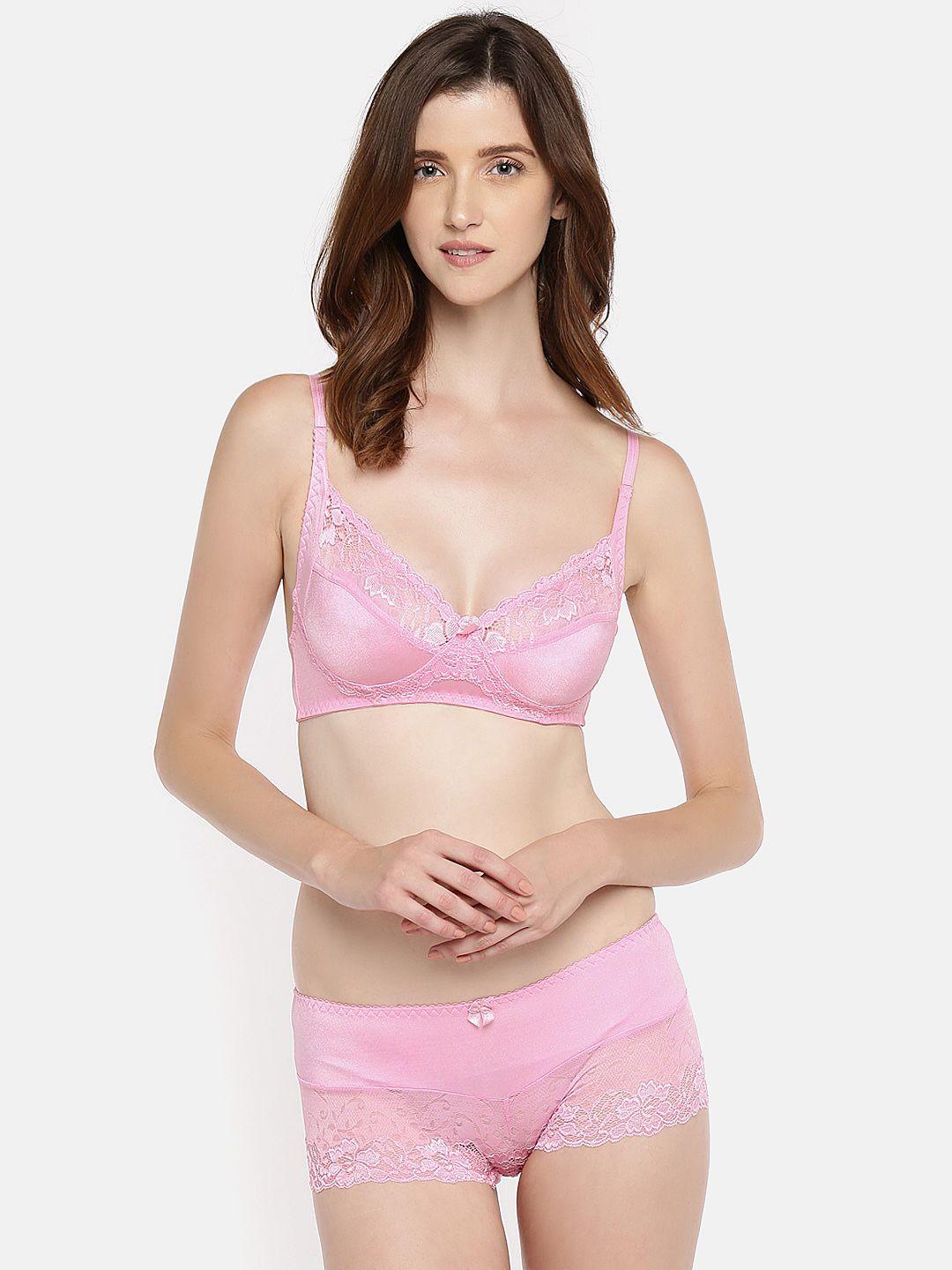 lady love pink lingerie set llset4092