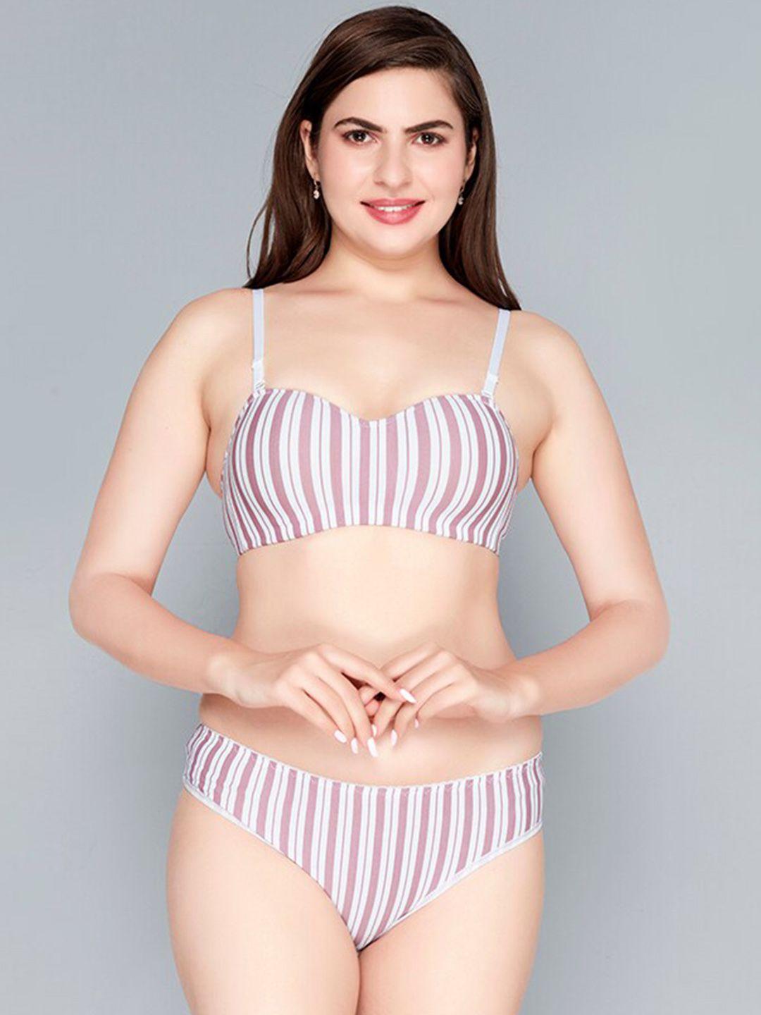 lady love striped lingerie setllset5088