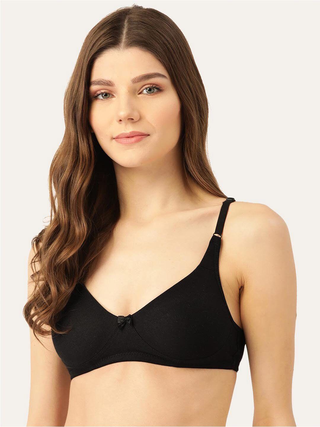 lady lyka non-wired all day comfort seamless cotton t-shirt bra