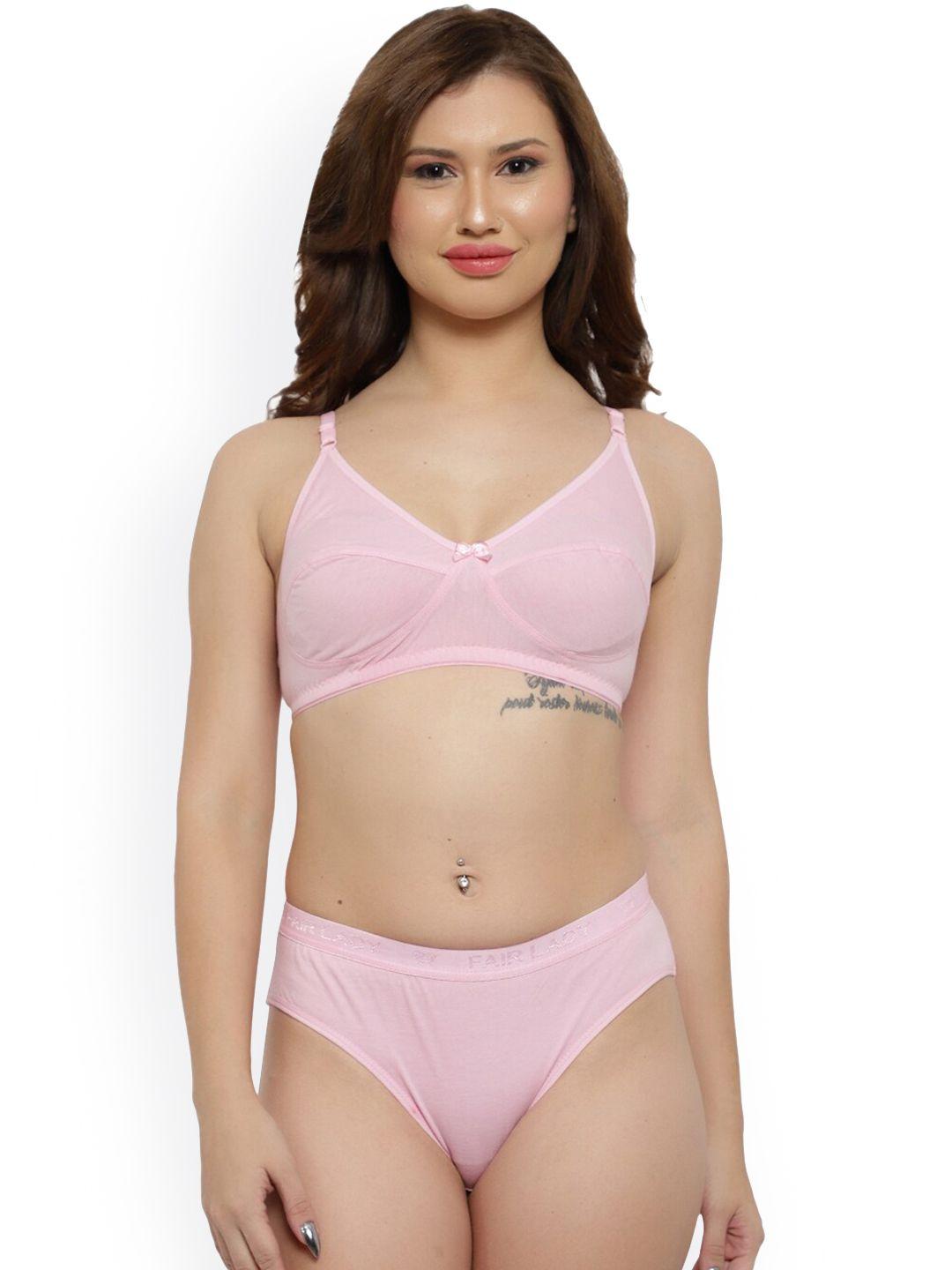 ladyland non padded full coverage lingerie set