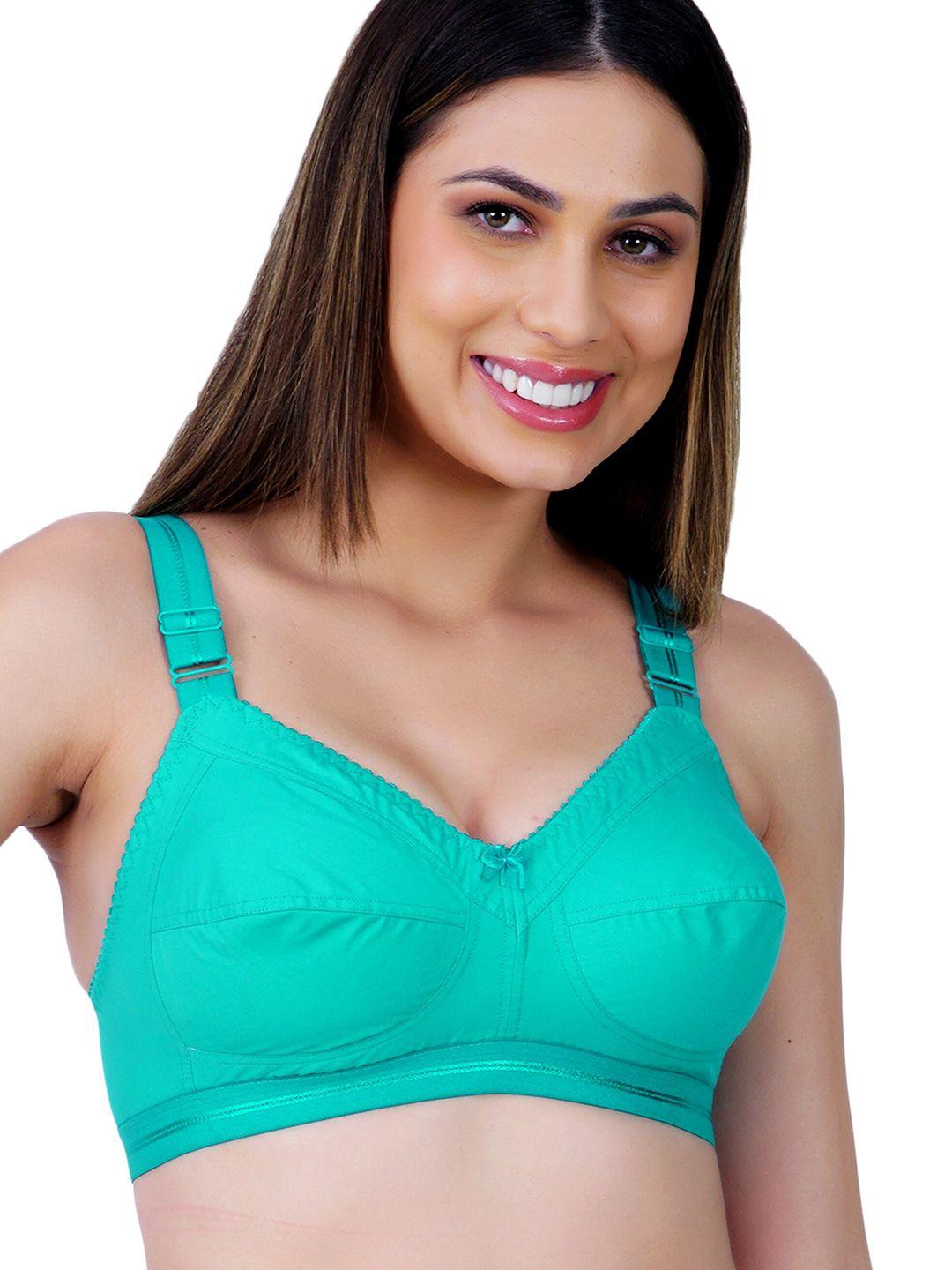 ladyland non-wired non-padded all day comfort cotton t-shirt bra