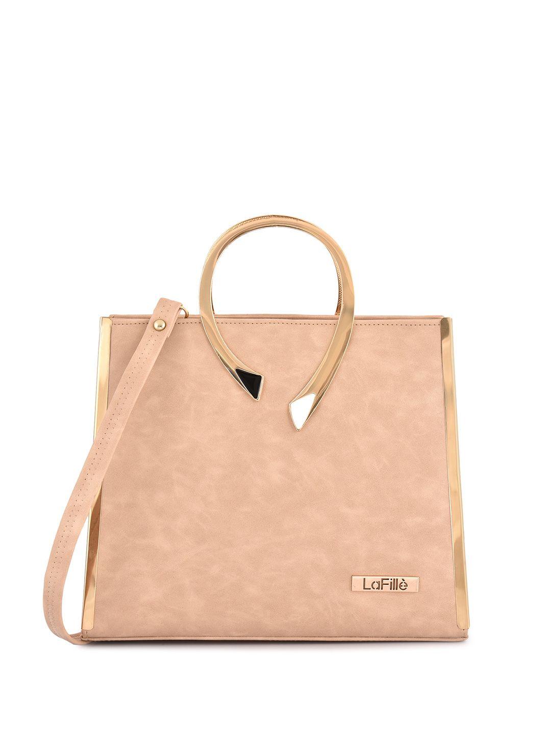 lafille structured handheld bag