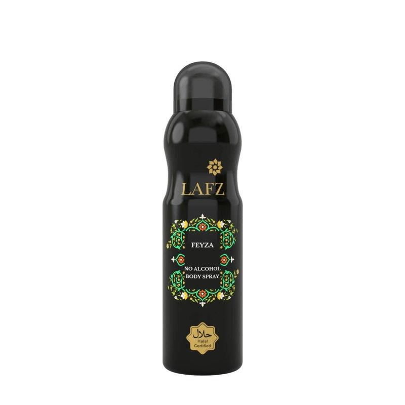 lafz feyza no alcohol deodorant body spray for women