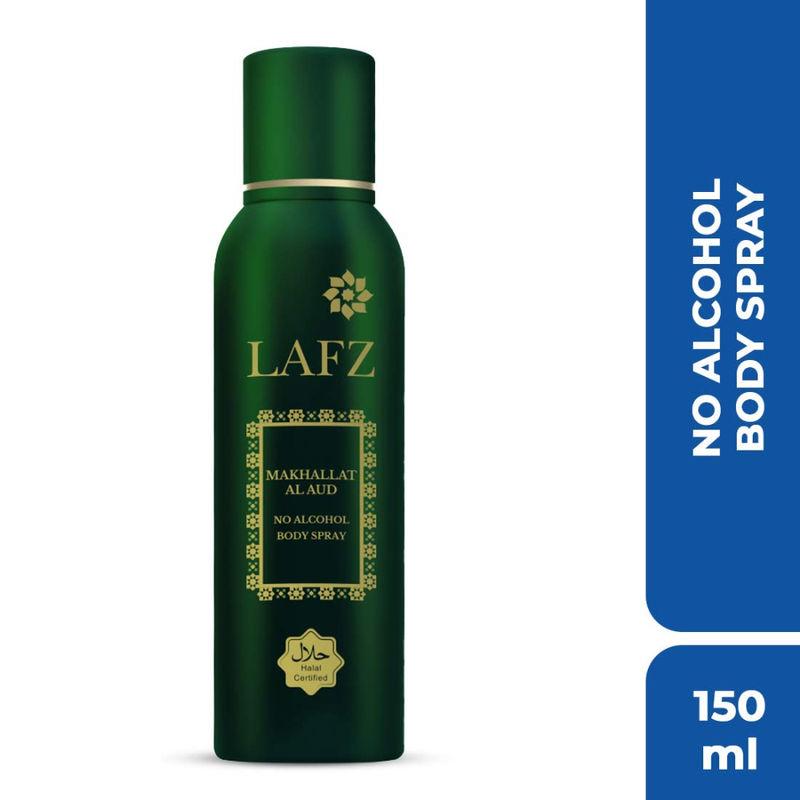 lafz makhallat al aud no alcohol deodorant body spray for men