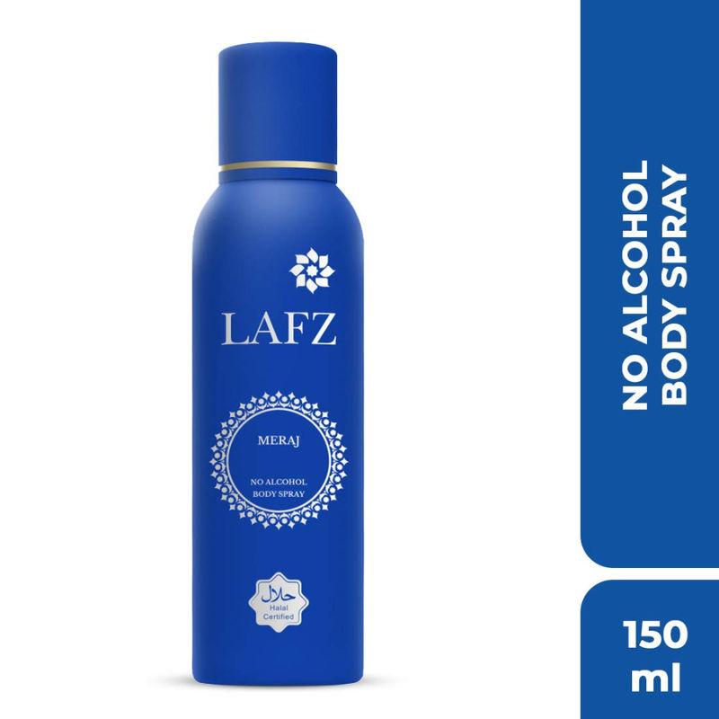 lafz meraj no alcohol deodorant body spray for men