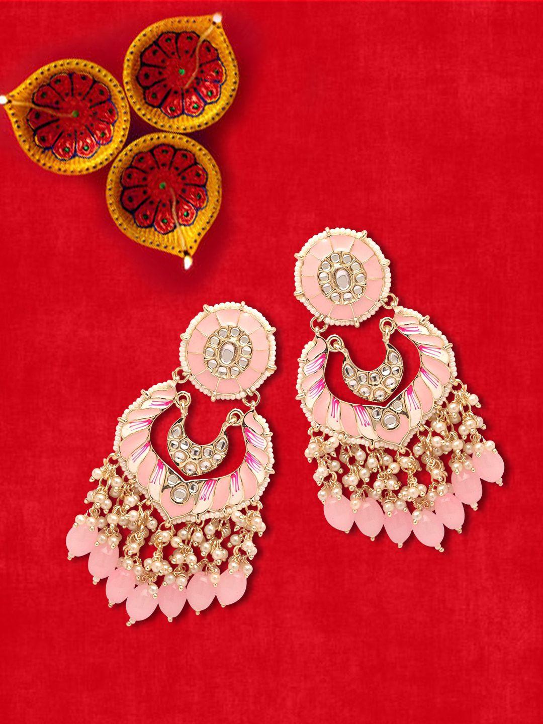 laida gold-plated classic chandbalis earrings