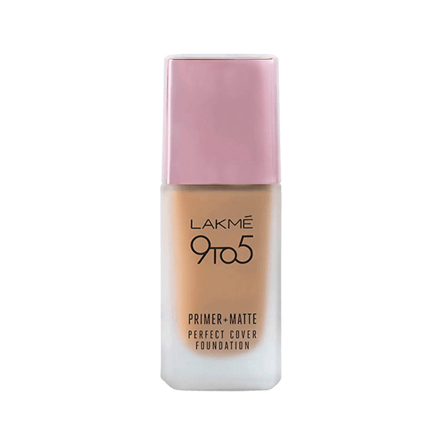 lakme 9 to 5 primer + matte perfect cover foundation - n260 neutral honey (25ml)