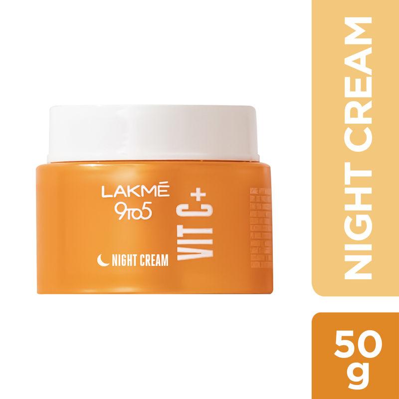 lakme 9to5 vitamin c+ night cream