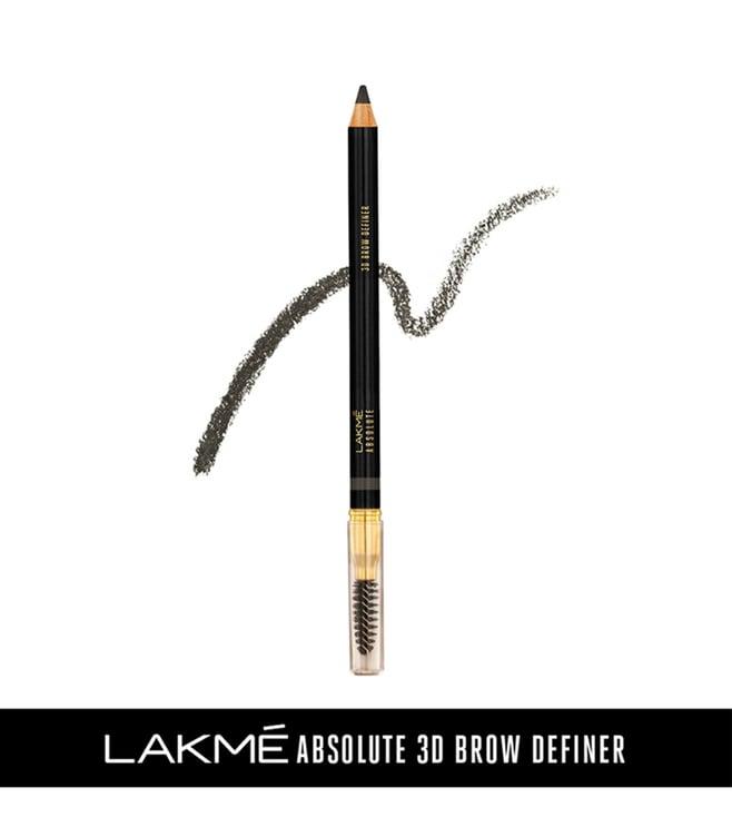 lakme absolute 3d eye brow definer graphite - 1.16 gm