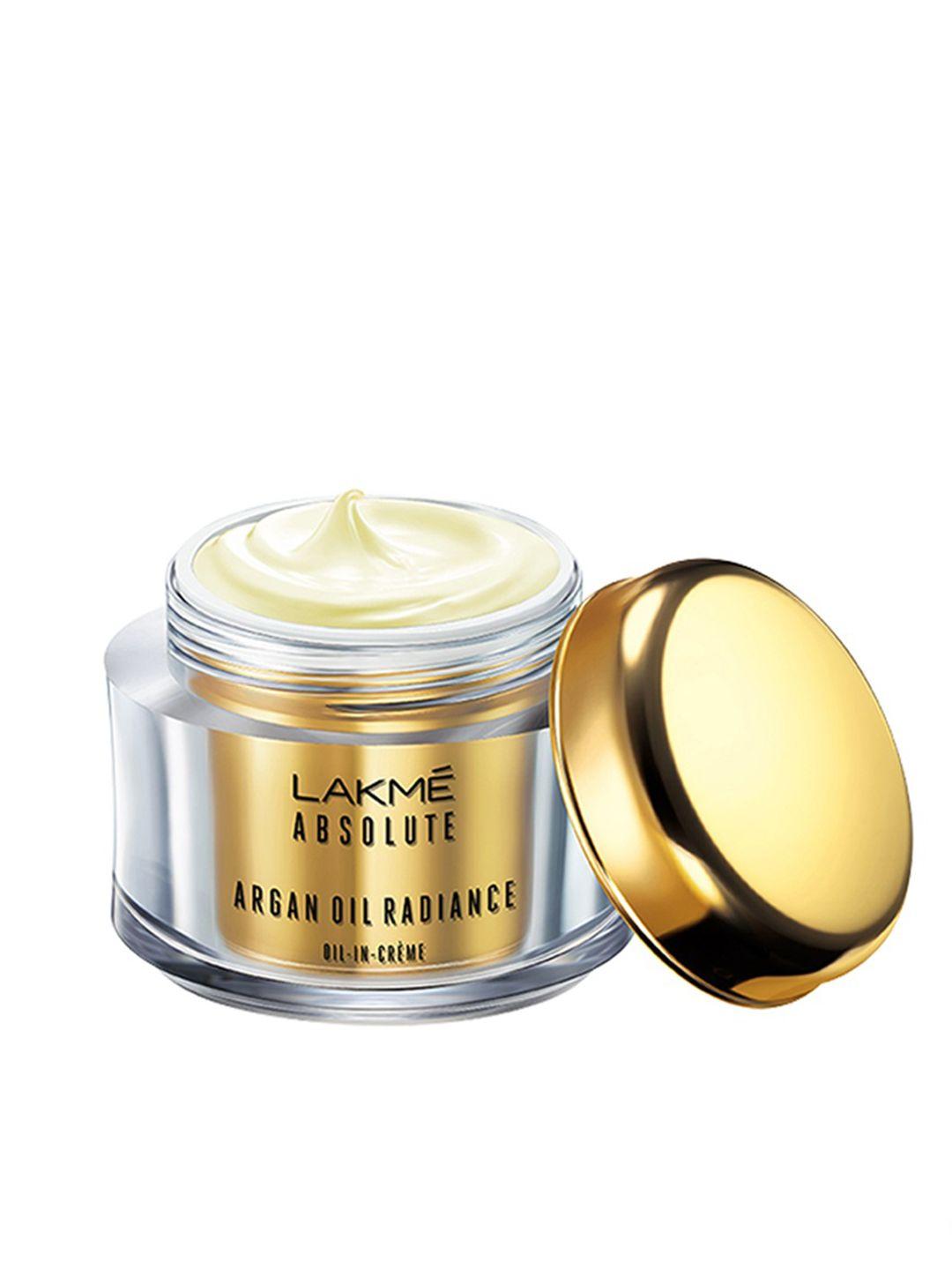 lakme absolute argan oil radiance oil-in-creme with spf 30 p ++ 50g