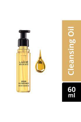 lakme absolute argan oil radiance rinse off cleansing oil - 60 ml