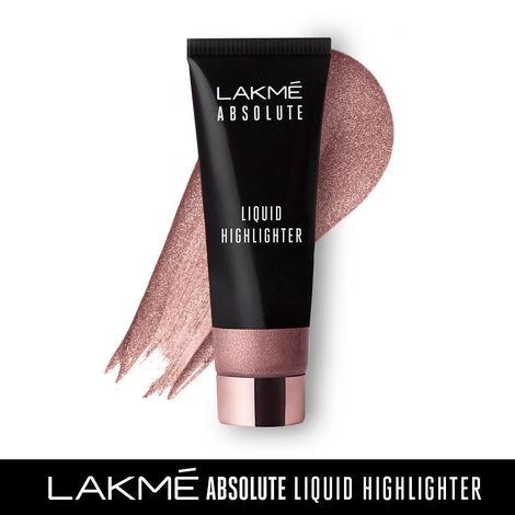 lakme absolute liquid highlighter, rose gold, 25 g