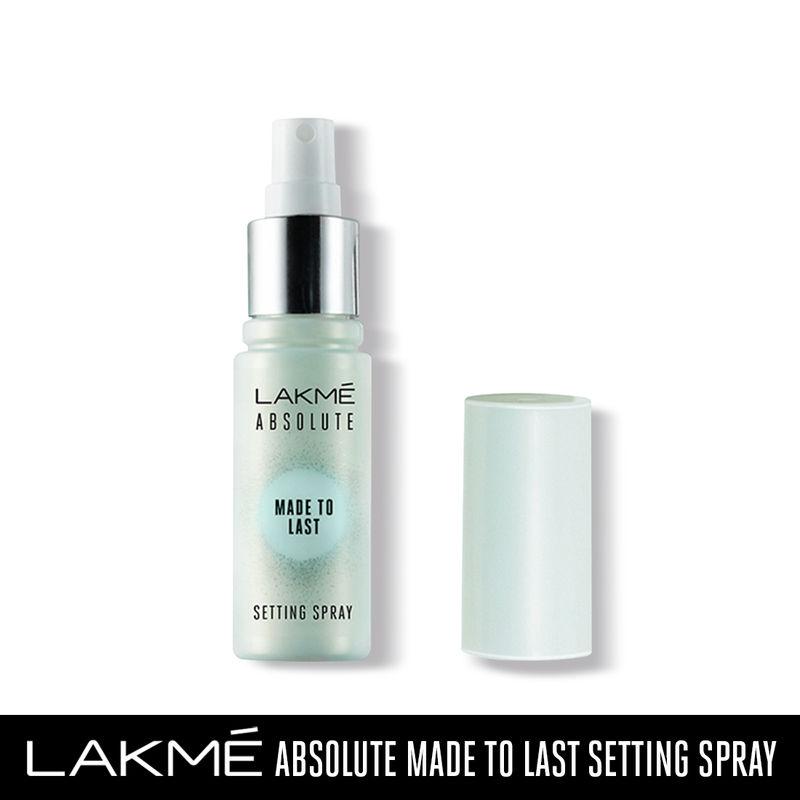 lakme absolute made to last setting spray