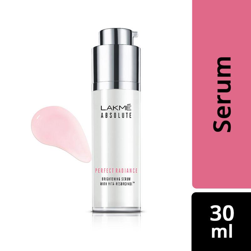 lakme absolute perfect radiance serum with 98% pure niacinamide for 2x skin brightening