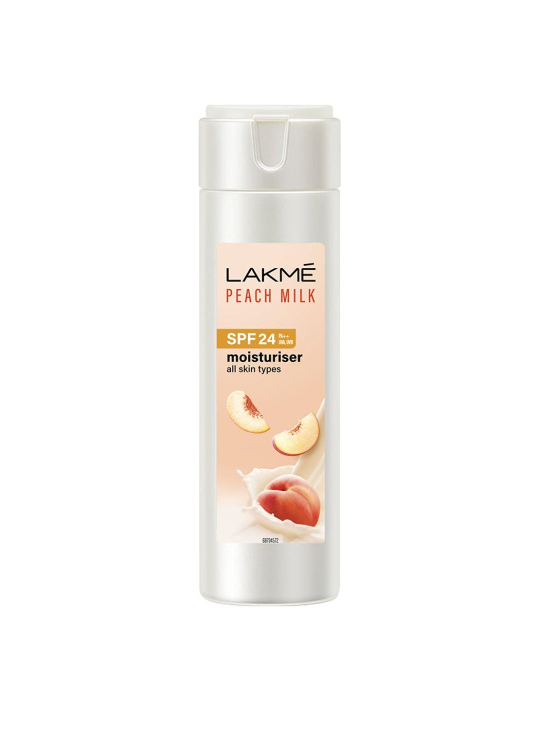 lakme peach milk moisturiser with spf 24 200ml