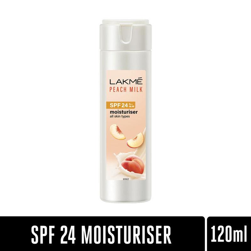lakme peach milk moisturizer spf 24 pa++