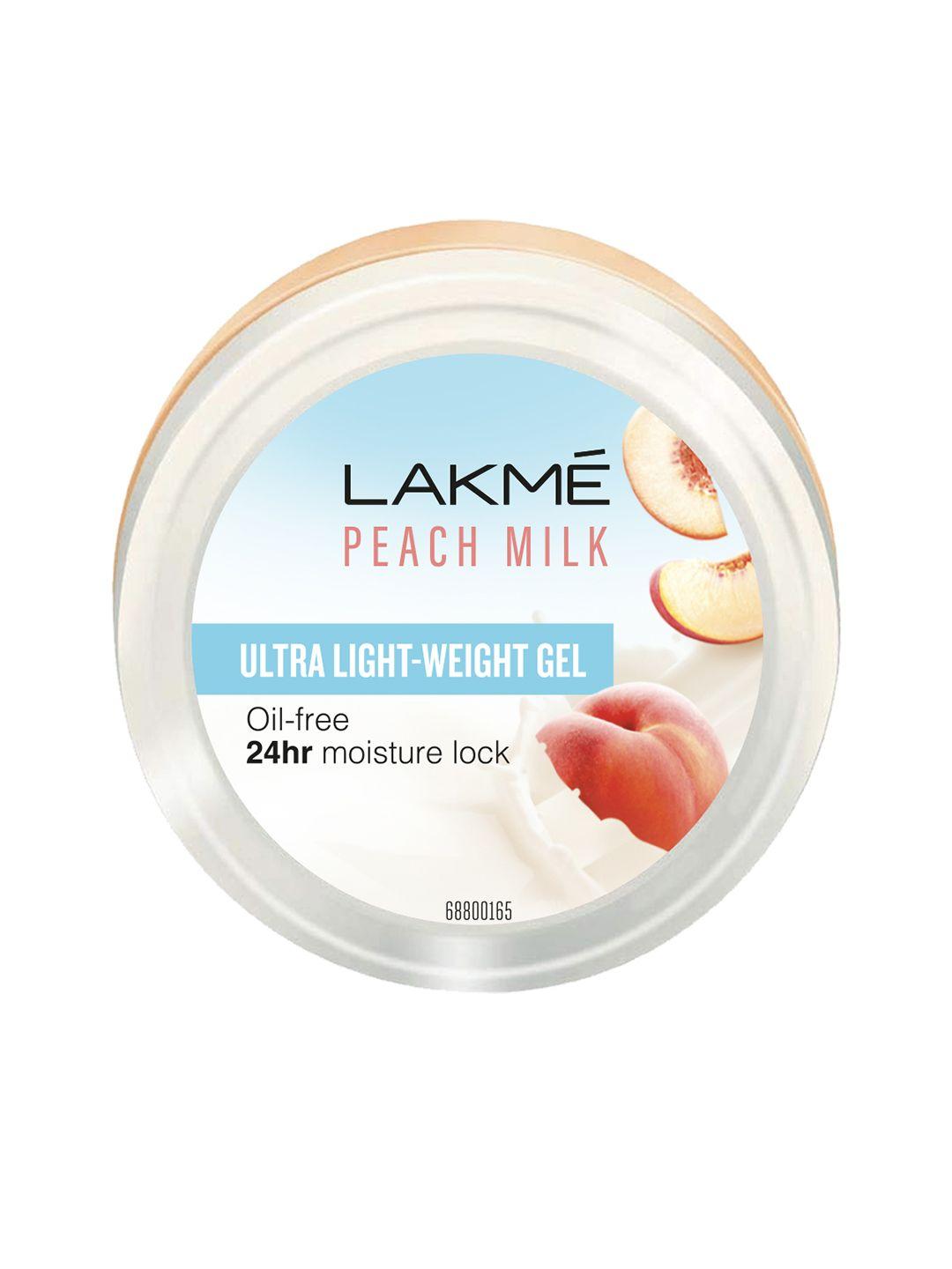 lakme peach milk ultra light gel 100 g