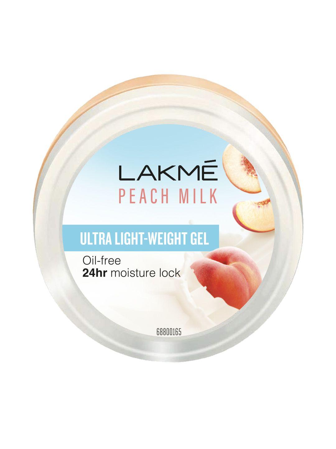 lakme peach milk ultra light gel 65 g