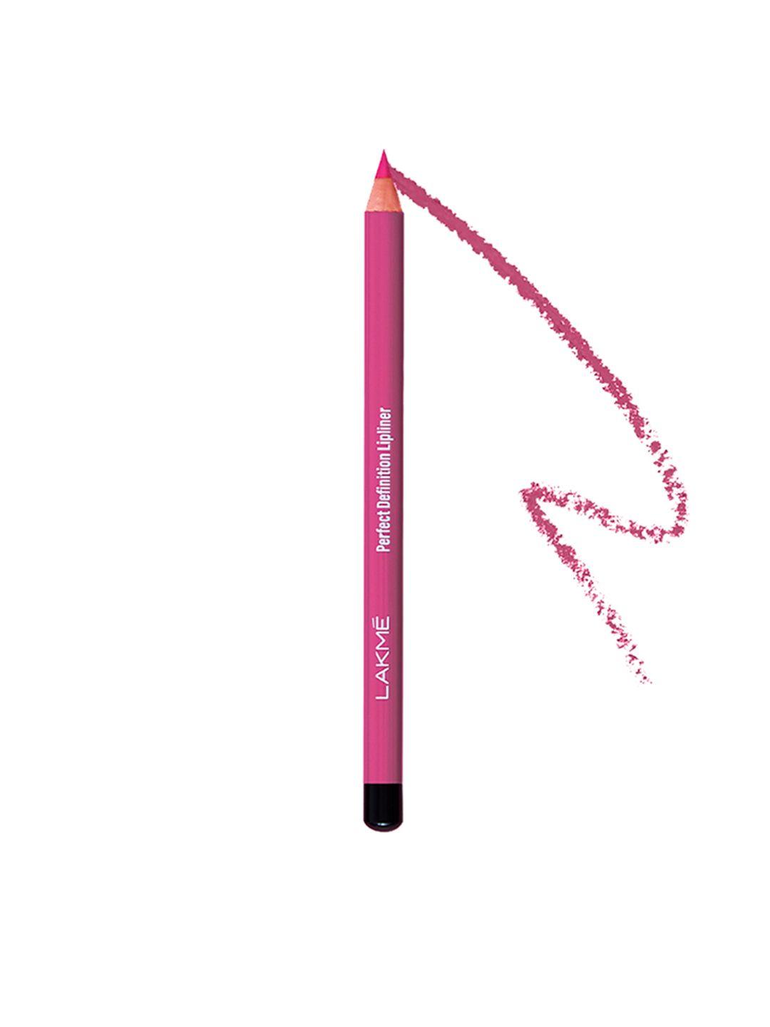 lakme perfect definition lip liner - pink sparkle