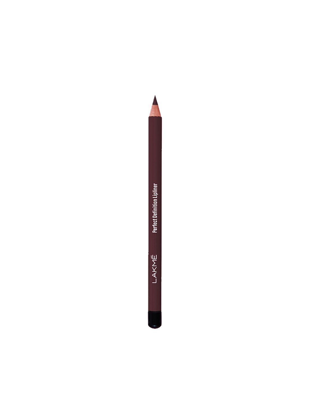 lakme perfect definition lip liner pencil - black currant