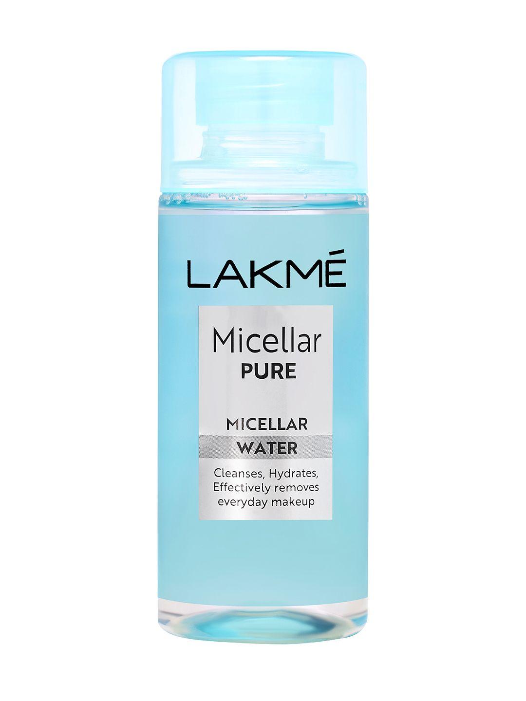 lakme pure micellar water makeup remover - 100 ml