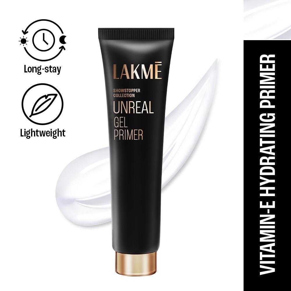 lakme unreal undercover gel primer, enriched with viitamin e (30ml)