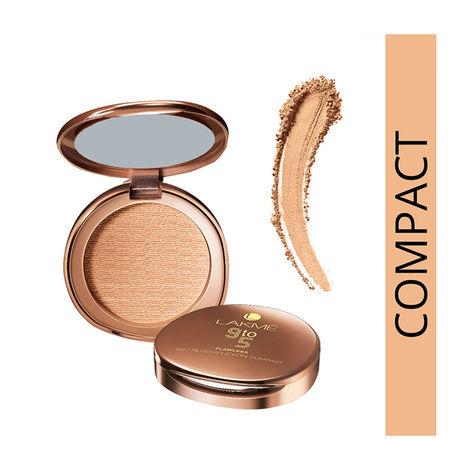 lakme 9 to 5 flawless matte complexion compact - melon matte (8 g)