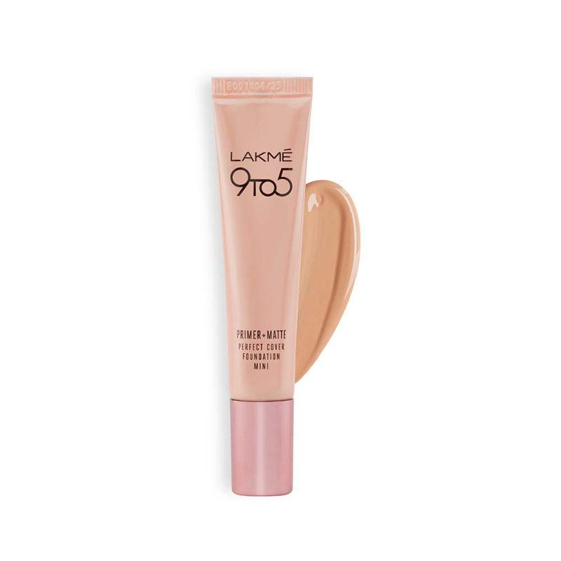 lakme 9 to 5 primer + matte mini foundation