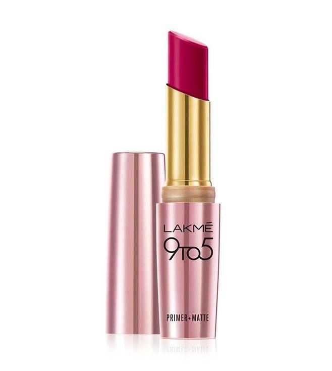 lakme 9to5 primer & matte lip color rose day - 3.6 gm