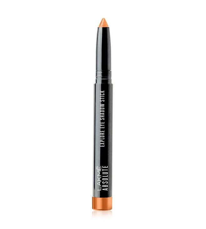 lakme absolute explore eye shadow stick sunset gold - 1.4 gm