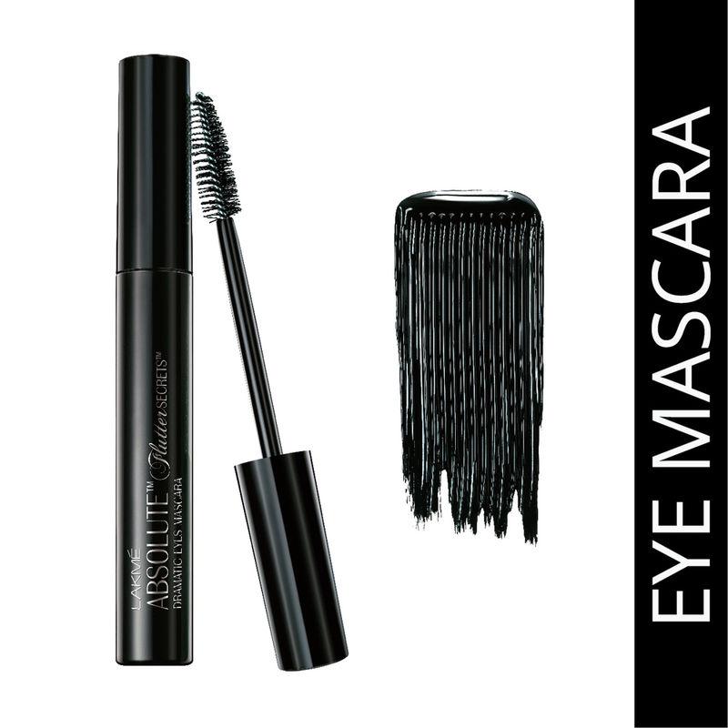 lakme absolute flutter secrets dramatic eyes mascara - night drama