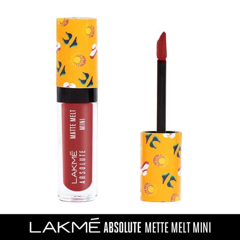 lakme absolute matte melt mini liquid lip color