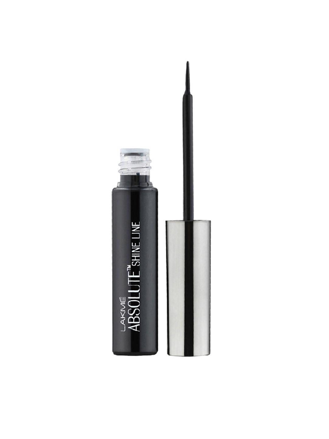 lakme absolute shine line eye liner - black