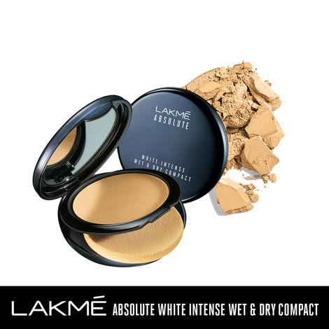 lakme absolute white intense wet & dry compact - classic ivory (9 g)