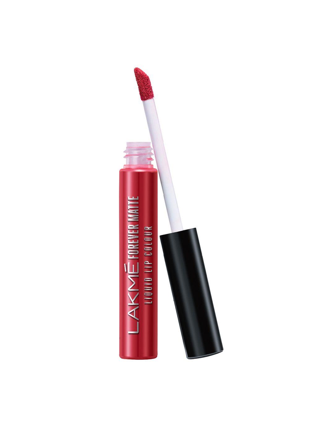 lakme forever matte liquid lip colour - red carpet 5.6 ml