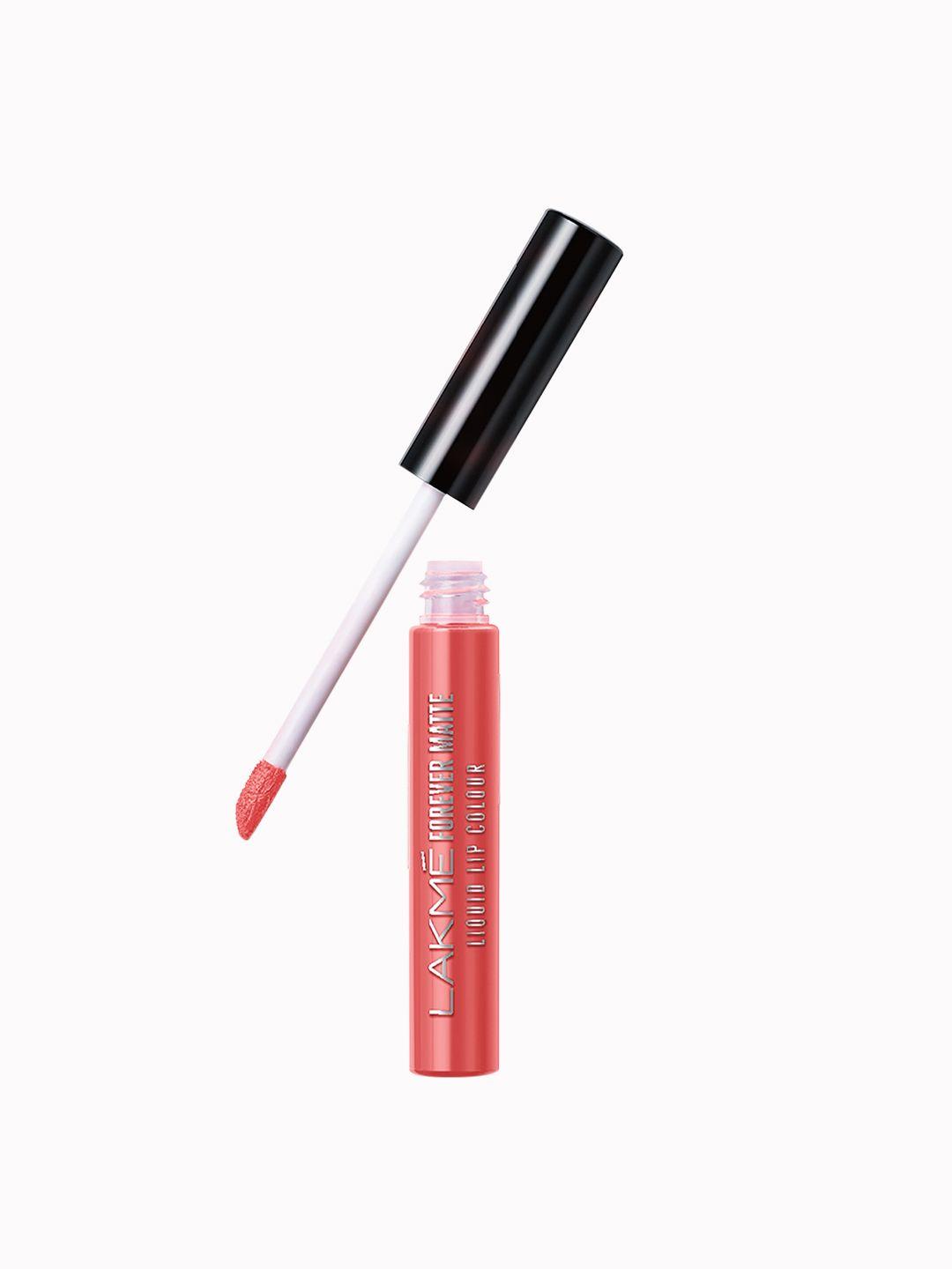 lakme forever matte long-lasting liquid lip color 5.6ml - pink vintage