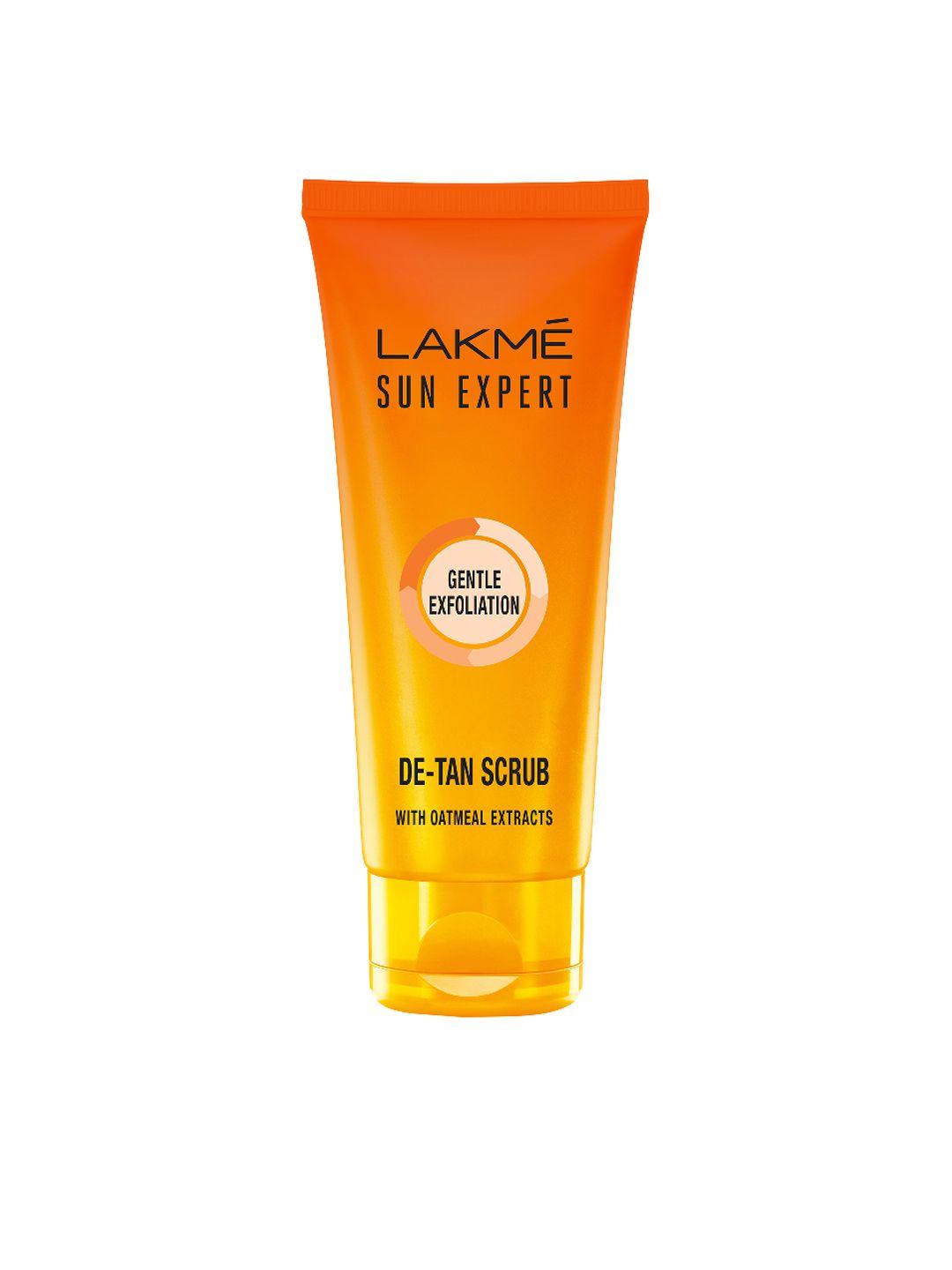 lakme sun expert gentle exfoliation de-tan scrub 50 g