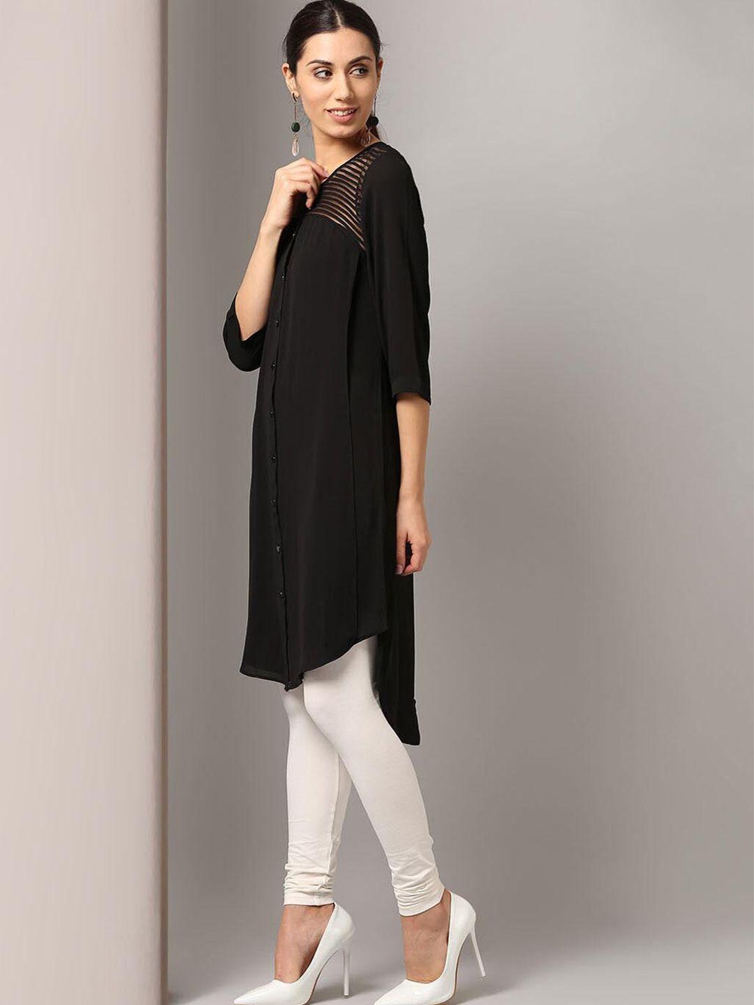 lakshita black kurti