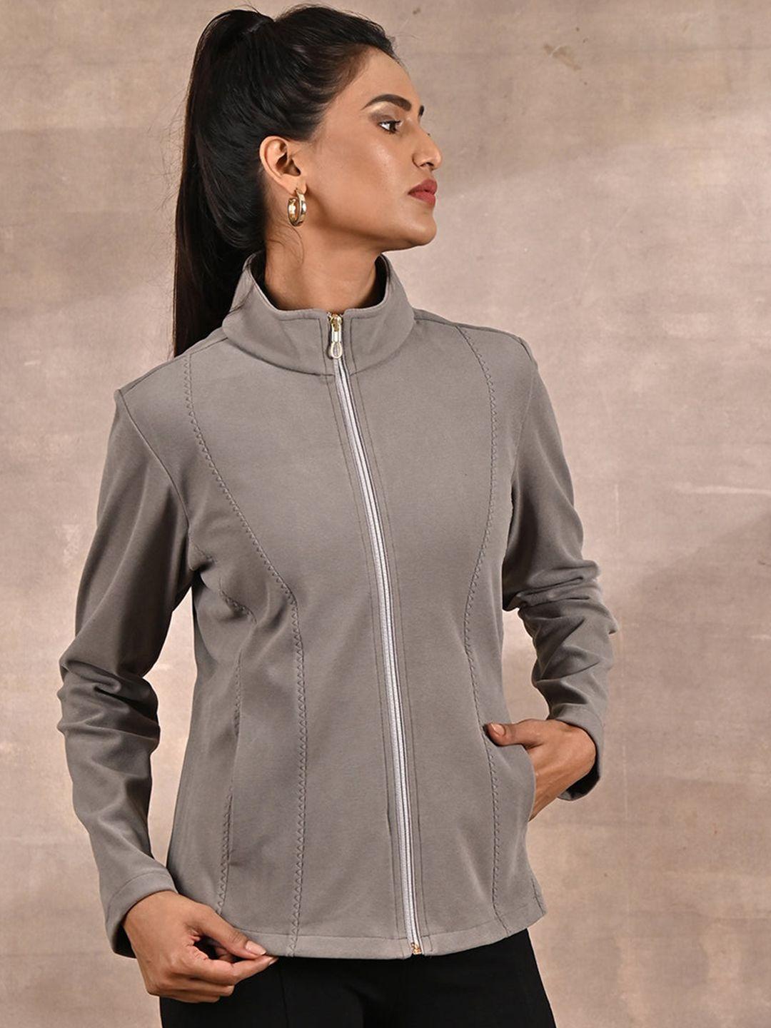 lakshita women fleece bomber jacket