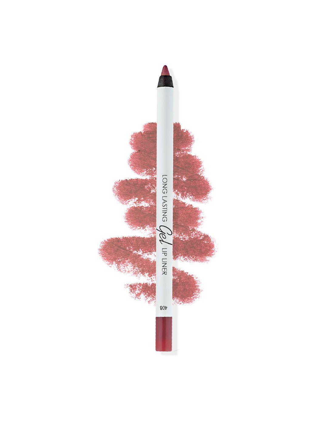 lamel long lasting highly pigmented gel lip liner - pink plum 408