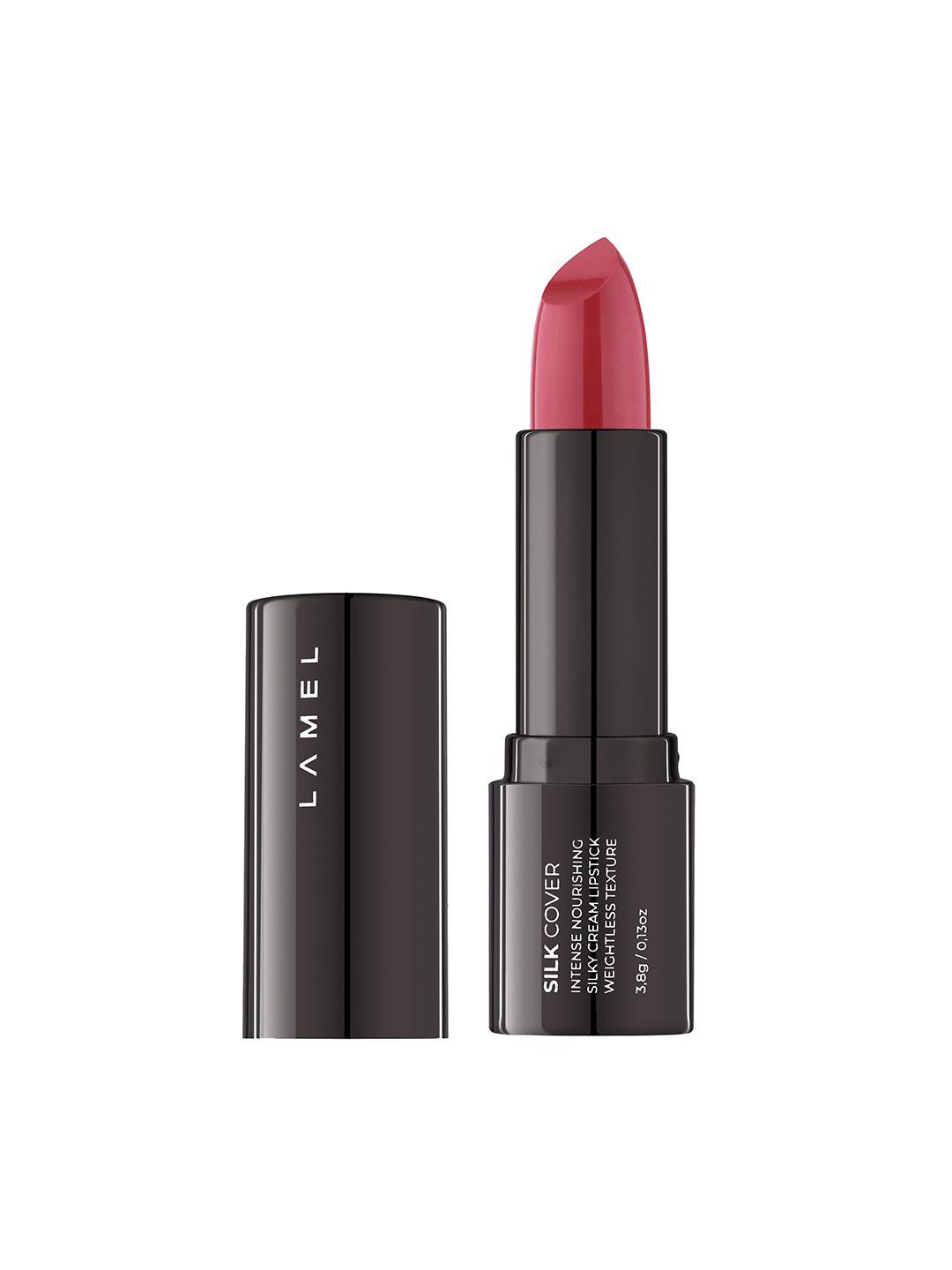 lamel silk cover ultra-creamy hydrating lipstick - toasty 406