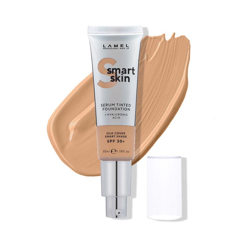 lamel smart skin serum tinted foundation spf 30+