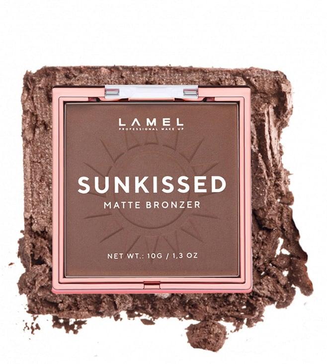 lamel sunkissed matte bronzer 401 bronze - 10 gm