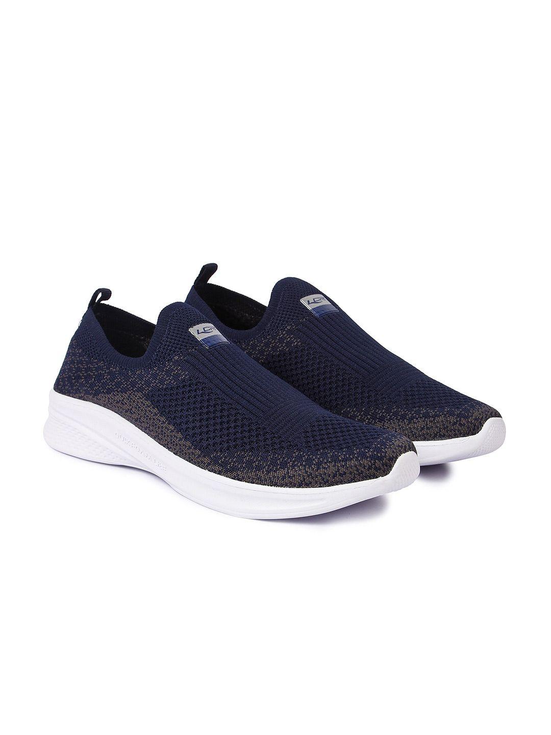 lancer-men-navy-blue-&-white-textile-running-non-marking-shoes