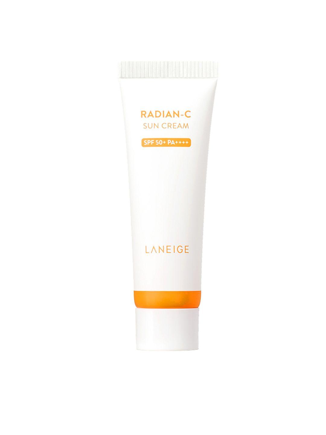 laneige radian-c sun cream with spf50+ pa++++ for blemish control - 50ml