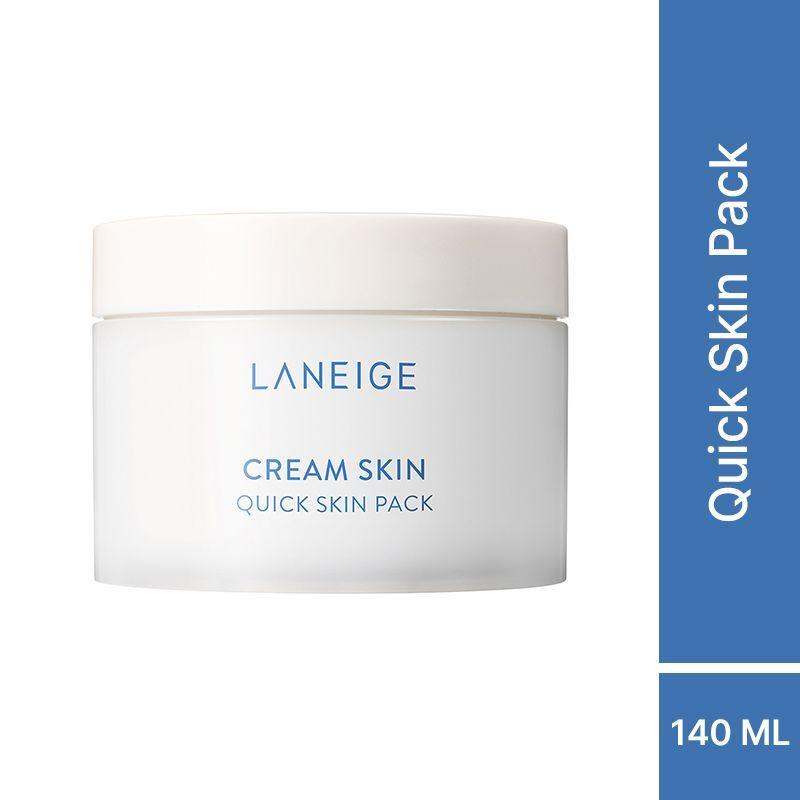 laneige cream skin quick skin pack