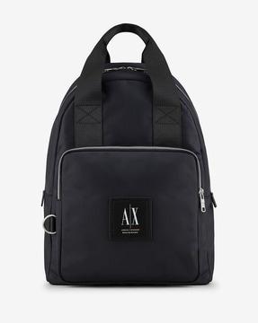 laptop backpack with external compartment