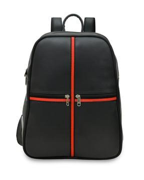 laptop backpack with zip closure