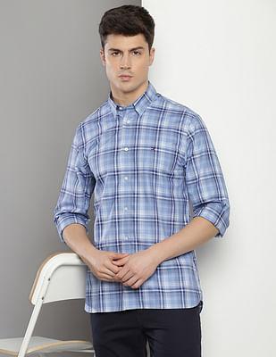 large check cotton shirt